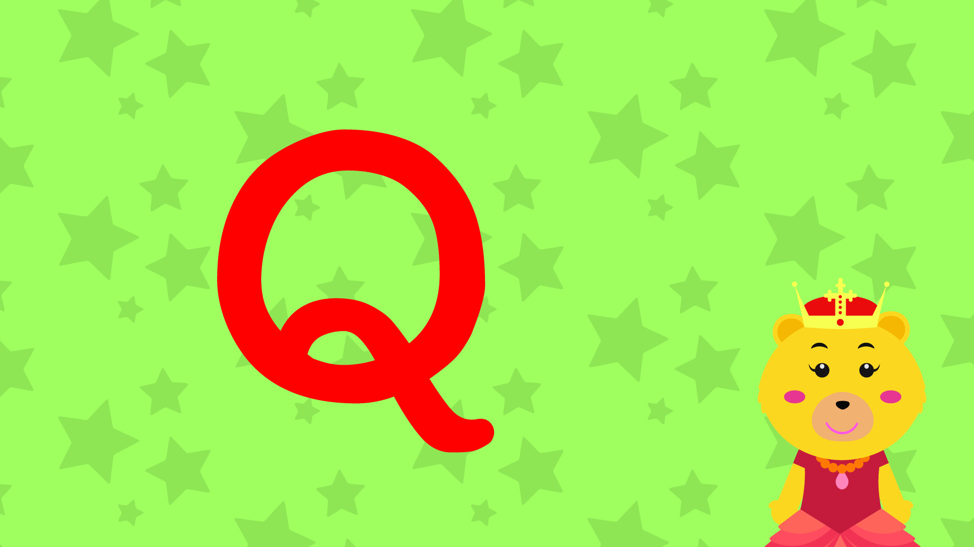 Q Is For Queen - Upper Case